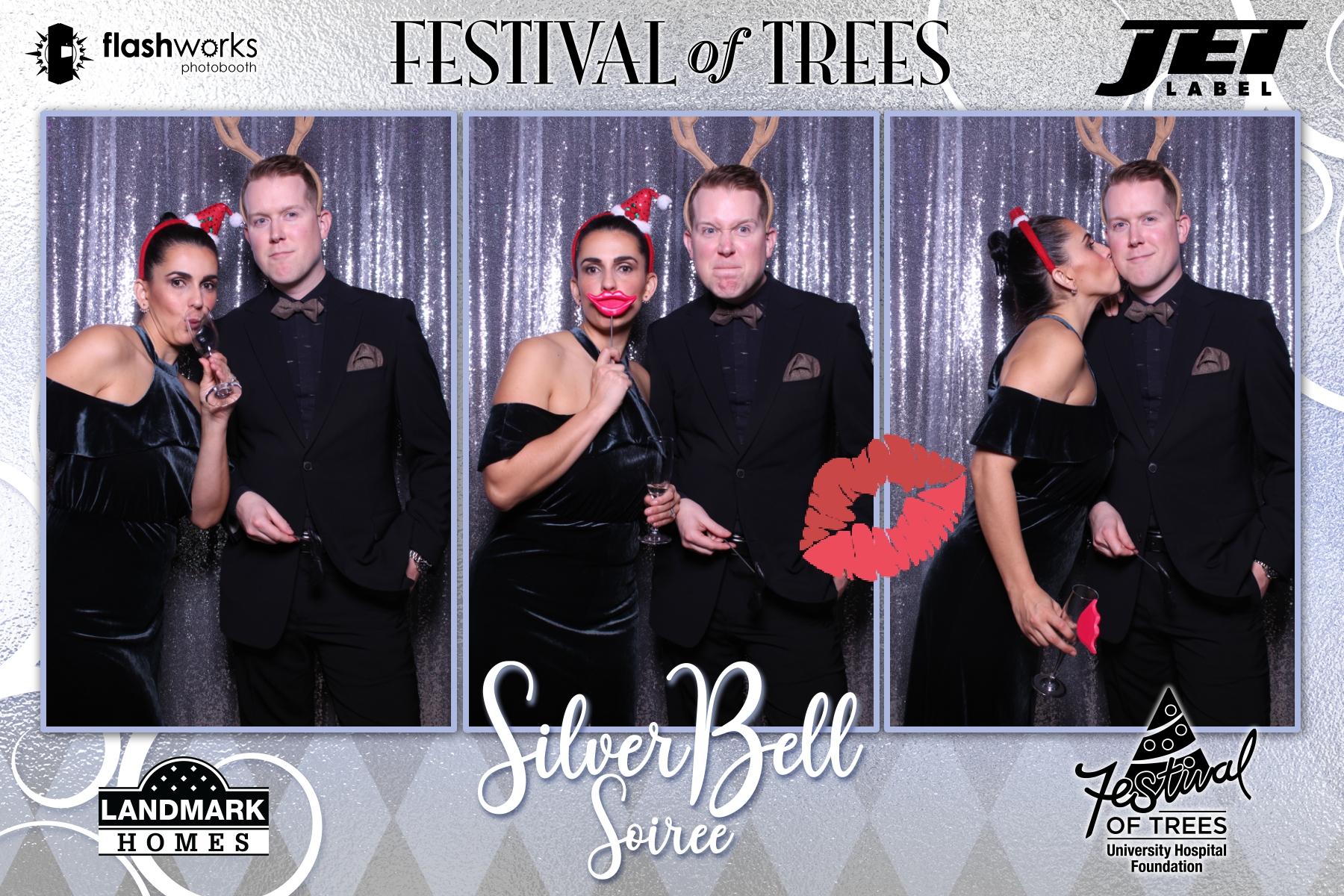 Festival of Trees Silver Bell Soiree - Photos and GIFs | View more photos from the event at gallery.flashworksphotobooth.com/u/FlashworksPhotoboothInc/Festival-of-Trees-Silver-Bell-Soiree-Photos-and-GIFs